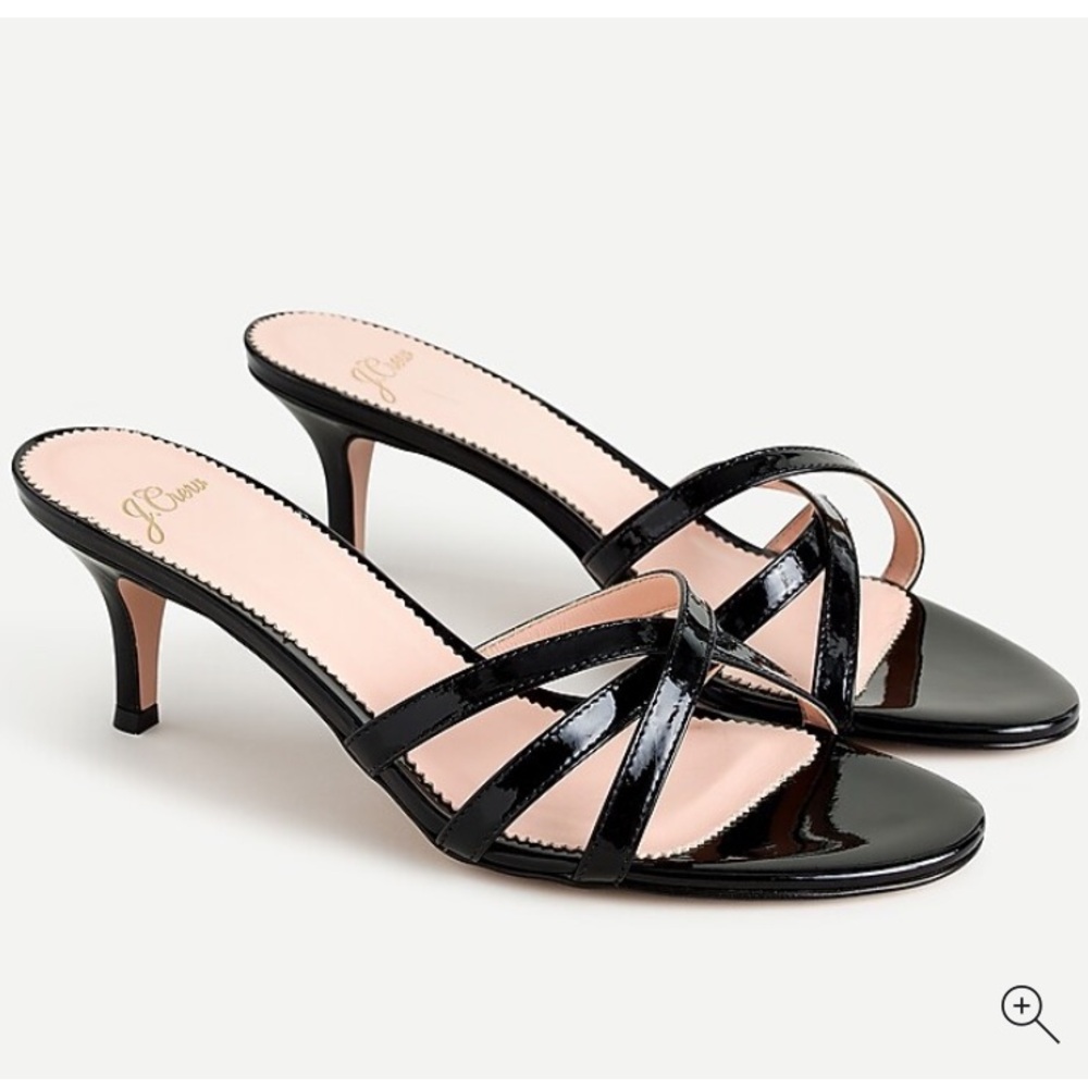 J Crew Skinny-strap sandals in patent leather. Size 5.5 - Picture 2 of 15